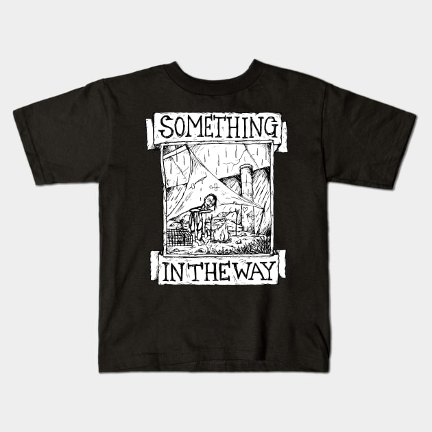 Something in the way - Nirvana - Illustrated Lyrics Kids T-Shirt by bangart